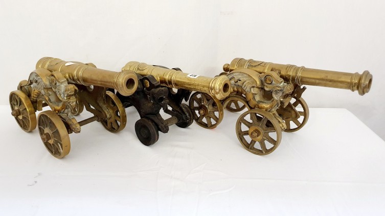 Brass Ornamental Canons