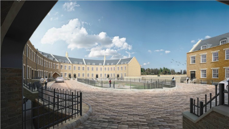 A cgi view of inside the crescent!