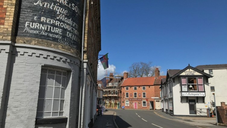 Horncastle is well known for its numerous of Antiques shops