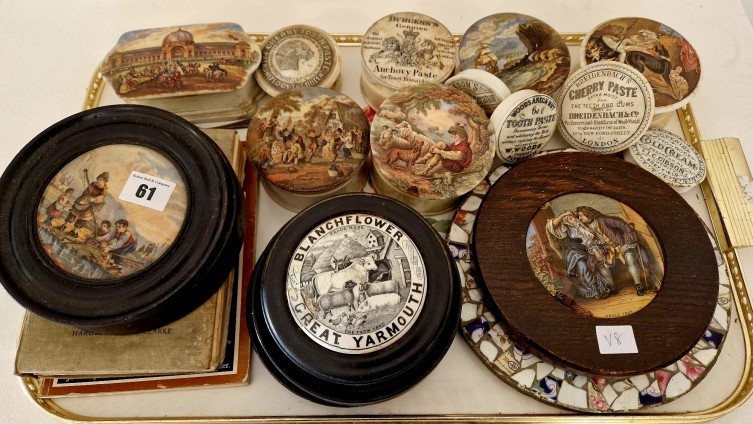 Qty of Printed Pot Lids - £110