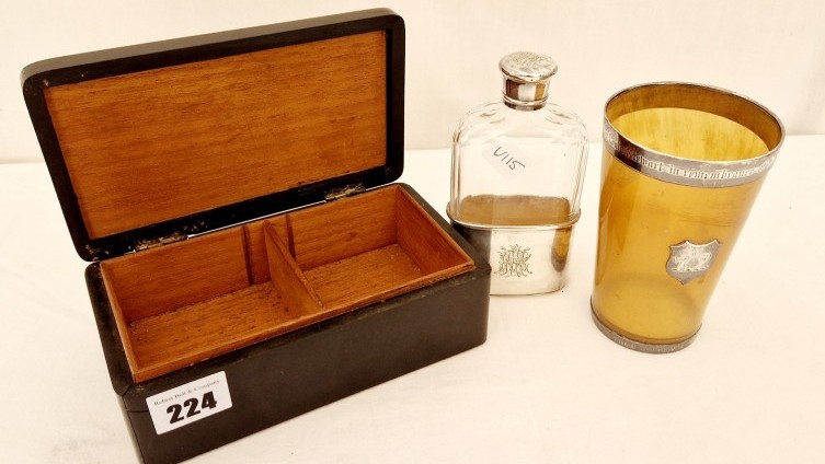 £150 - Collectables with Silver Mounts