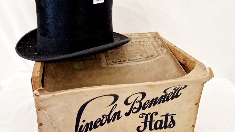 Lincoln Bennett Gents Top Hat - £50