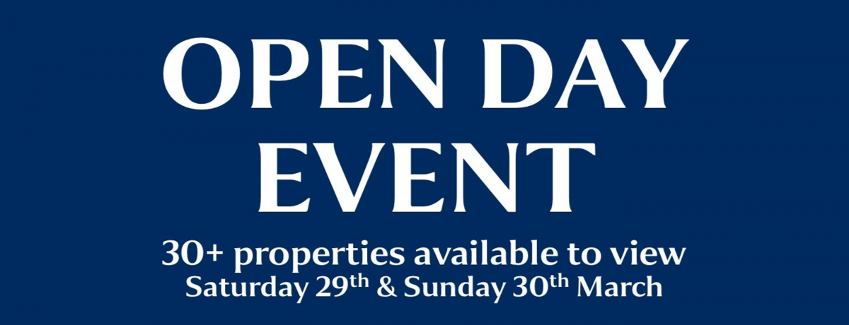 Over 30 properties opening their doors!